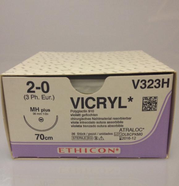 Vicryl 2 0 Mh 70cm V323h Jan F Andersen