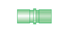 Connector rett 22M-22M/15F, 1969