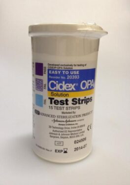 Cidex teststrips 15 strips
