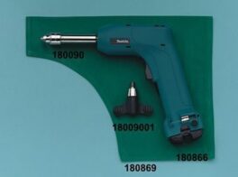 Orthopedisk drill, m/autoklaverbar chuck, og 2 batterier