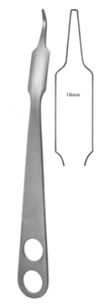 Hohmann retractor 24cm, 18mm