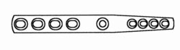 Artrodeseplate 1,5/2,0mm, 152911