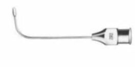 Tårekanalkanyle krum 0,6, m/knopp