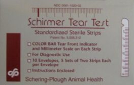 Schirmer tåretest, Merck Animal Health, 100stk