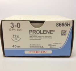 Prolene 3-0 FS-2, 45cm, 8665H
