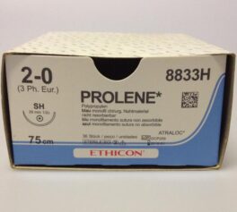 Prolene 2-0 SH, 75cm 8833H