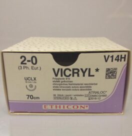 Vicryl 2-0 UCLX, 70cm J14H (Tidl. V14H)