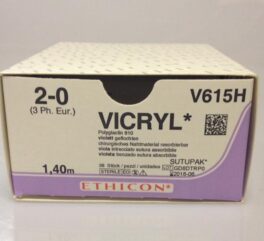 Vicryl 2-0 140cm V615H u/nål