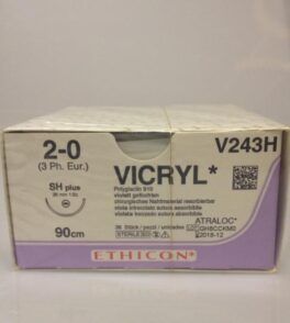 Vicryl 2-0 SH, 90cm J243H (V243H)