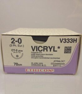 Vicryl 2-0 CT-2, 70cm V333H