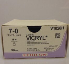 Vicryl 7-0 TF-6, 30cm V1028H