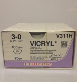 Vicryl 3-0 SH-1 70cm V311H
