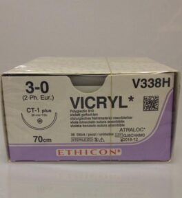 Vicryl 3-0 CT-1, 70cm V338H