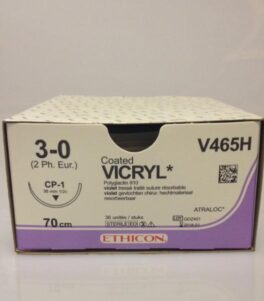 Vicryl 3-0 CP-1, 70cm V465H