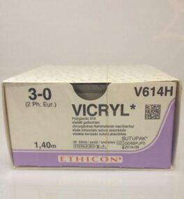 Vicryl 3-0, 140cm, V614H u/nål
