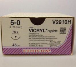 Vicryl rapid 5-0 FS-2, 45cm V2910H