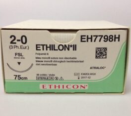 Ethilon 2-0 FSL, 75cm, EH7798BH