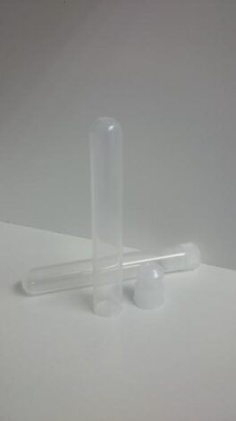 Polypropylenerør m/kork 10ml