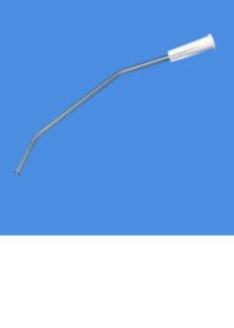 Sugekanyle plast dobbeltbøyd, 4,0x160mm, hvit (6066101643)