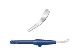 Sharpoint Crecent knife 2,0mm angled, bevel up, 6stk