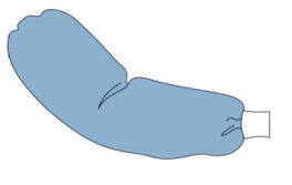 Armbeskytter eng. Barrier, steril, 40stk