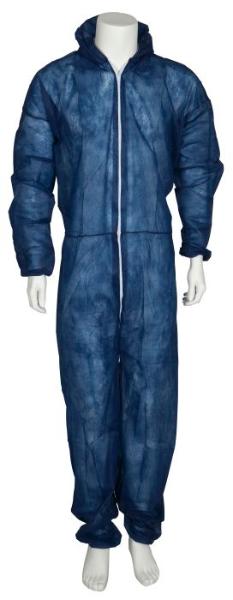 Engangskjeledress str. L/XL blå