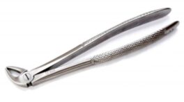 HDE tanntang krum 45º, åpen, 20cm