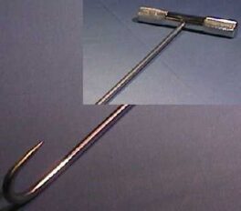 Øyekrok moses 43cm skarp