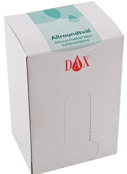 Dax allroundsåpe, refill til automatdispenser, 8x700ml