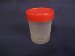 Prøveglass t/avføring, 150ml