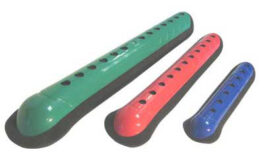 Benskinne grønn liten 3x20cm