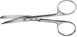 Saks krum sp/b 14,5 cm, Aesculap BC424R