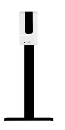 Berøringsfri dispenser for hånddesinfeksjon med gulvstativ