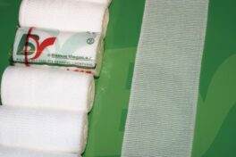 Gasbind elastisk  6cmx4m