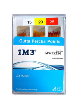 iM3 Gutta Percha 60mm 15-25 60mm, 60 stk.