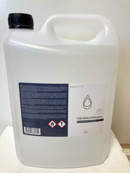 Hånddesinfeksjon 75%  til berøringsfri dispenser, 4 liter