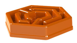 Hexa bowl matskål for matslukere, orange