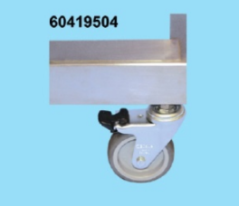 Hjul for saksebord/X-base bord (4 stk)