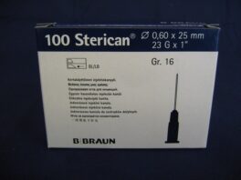 Kanyler 0,6x25mm, sterican