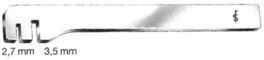 Platebøyer for plater 2,7 og 3,5mm, LS207R