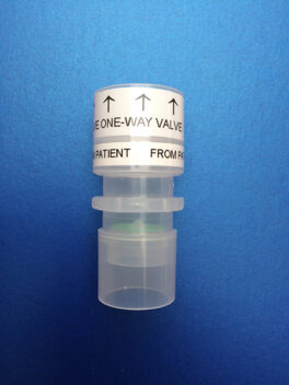 Merlin From patient one way plastic valve, 22M-22F