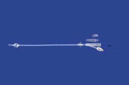 Mila Foley Catheter w/wire stylet, 14Frx55cm