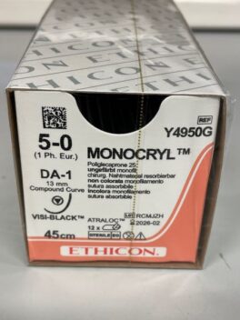 Monocryl 5-0 DA-1, 45cm, Y4950G