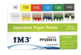 iM3 Paper Point 28 mm; ISO 90-140 200 stk