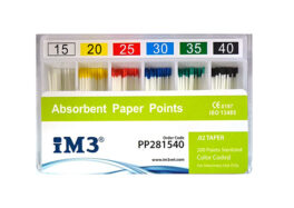 iM3 Paper Point 28mm 15-40, 200 stk.