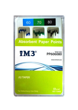 iM3 Paper point 60mm 60-80, 60 stk.