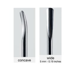 Pegasos Luxator insert 150/5, concave