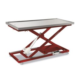 Saksebord versjon II u/plate, 220V, Flame Red