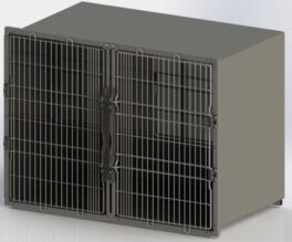 Shor-line kennel 48"x36" (1219,2mmx914,4mm) dobbel dør