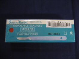 Skalpeller engangs nr.10 SM, Ref: 0501